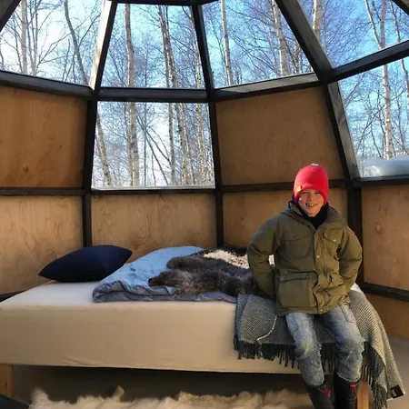 Environmental Friendly Ecolodge Capsule hotel Haugen (Agder)